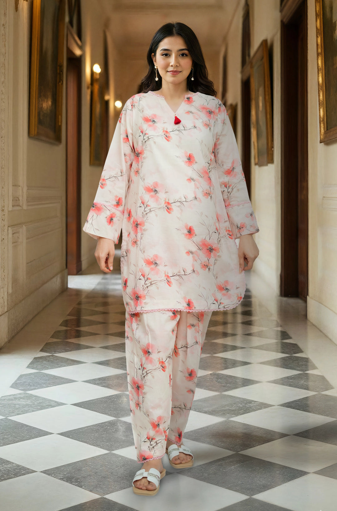 2 PIECE LAWN SUIT