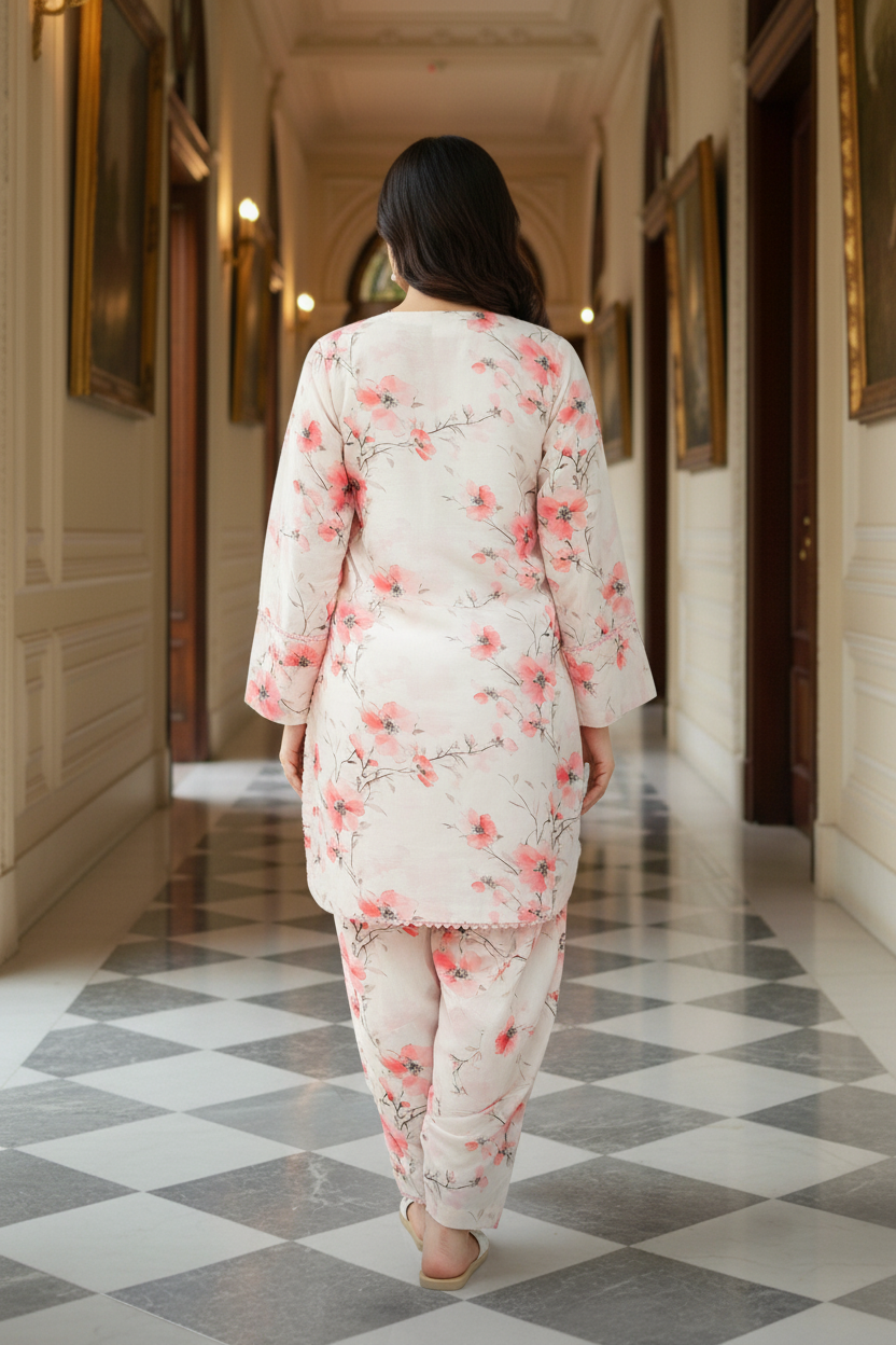2 PIECE LAWN SUIT