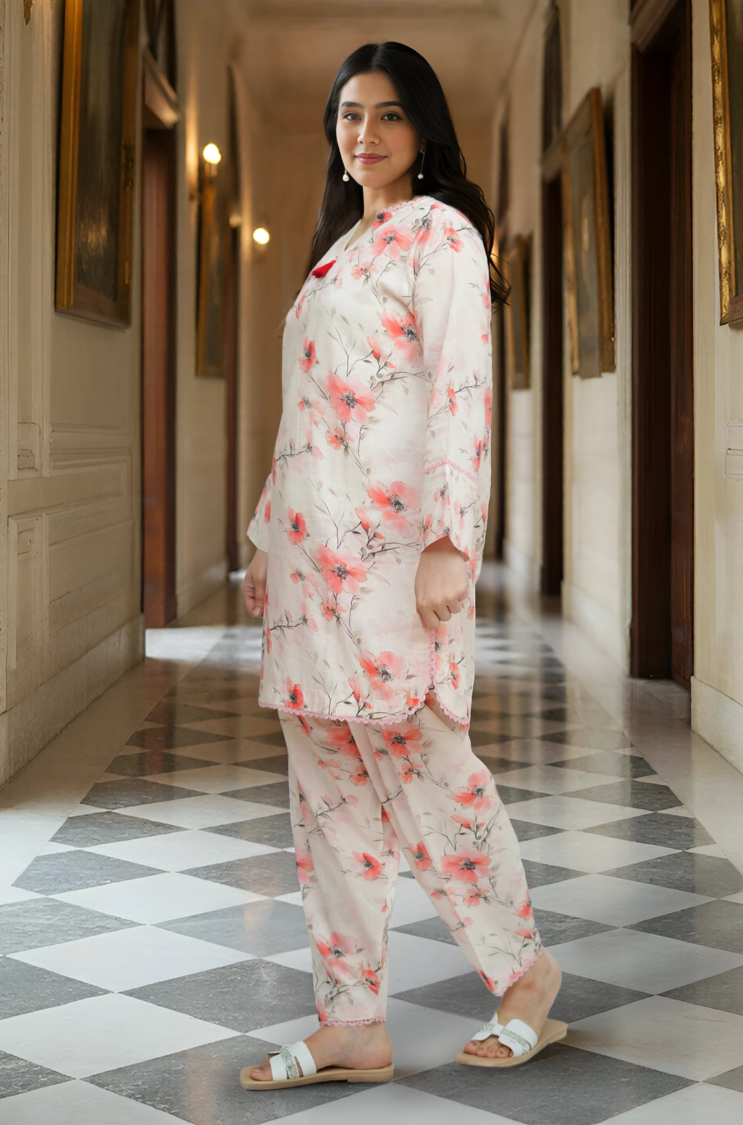 2 PIECE LAWN SUIT