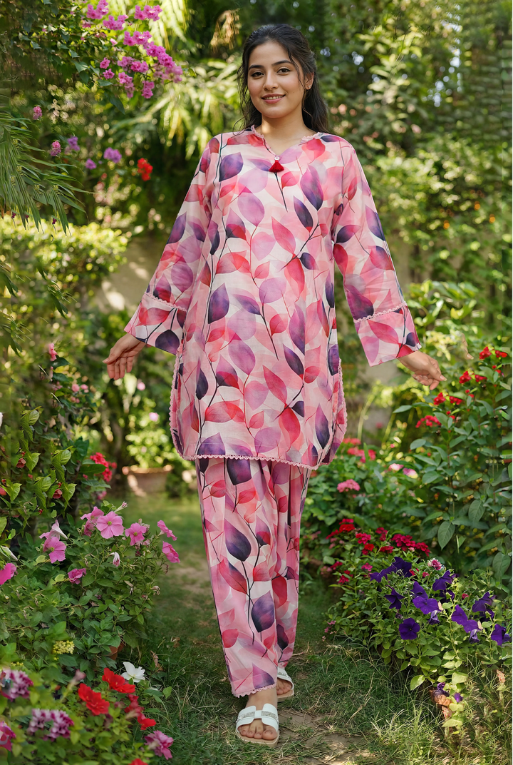 2 PIECE LAWN SUIT