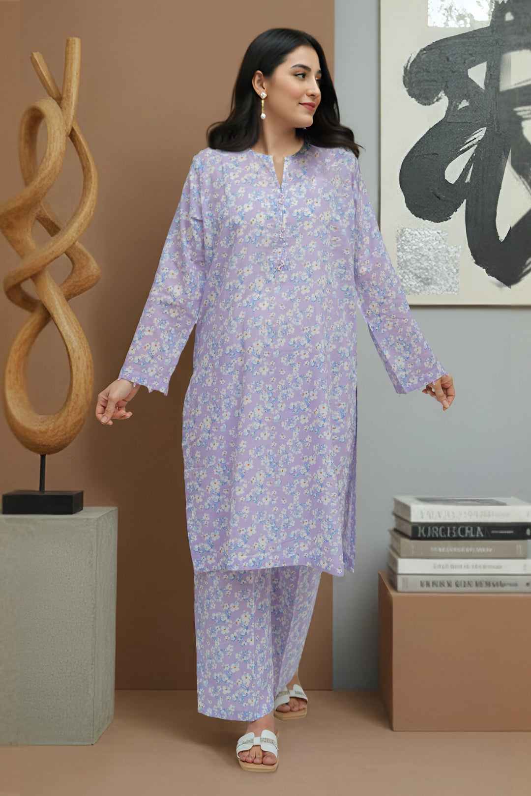 2 PIECE LAWN SUIT