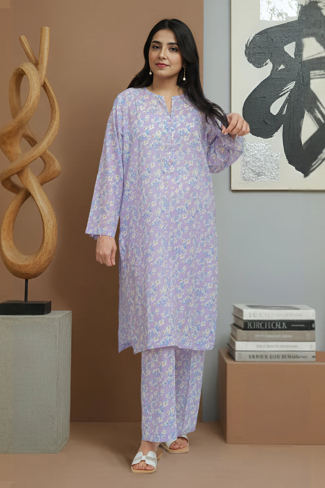 2 PIECE LAWN SUIT
