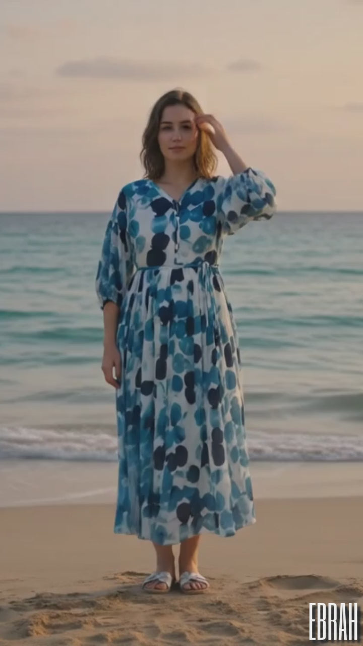 FROCK - LAWN BUBBLE BEACH